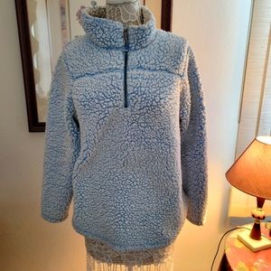 GreenTea pullover fleece jacket.